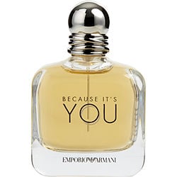 Emporio Armani Because It's You By Giorgio Armani Eau De Parfum Spray 3.4 Oz *tester