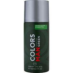 Colors De Benetton Green By Benetton Deodorant Spray 5 Oz