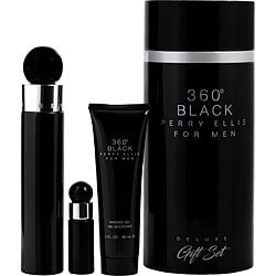 Perry Ellis Gift Set Perry Ellis 360 Black By Perry Ellis