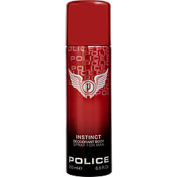 Police Instinct By Police Deodorant Body Spray 6.8 Oz