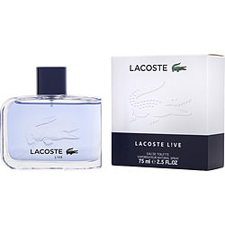 Lacoste Live By Lacoste Edt Spray 2.5 Oz