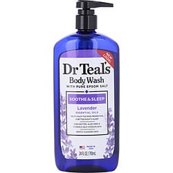 Body Wash With Pure Epsom Salt - Soothe & Sleep With Lavender --710ml/24oz