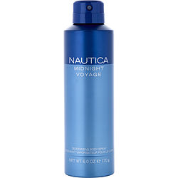 Nautica Midnight Voyage By Nautica Deodorizing Body Spray 6 Oz