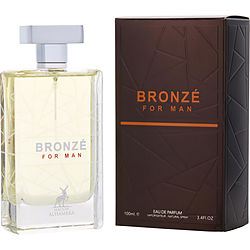 Maison Alhambra Bronze For Man By Maison Alhambra Eau De Parfum Spray 3.4 Oz