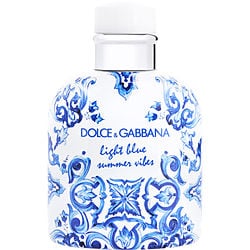 D & G Light Blue Summer Vibes By Dolce & Gabbana Edt Spray 4.2 Oz *tester