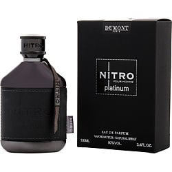 Nitro Platinum Pour Homme By Dumont Paris Eau De Parfum Spray 3.4 Oz