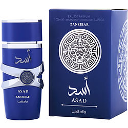 Lattafa Asad Zanzibar By Lattafa Eau De Parfum Spray 3.4 Oz