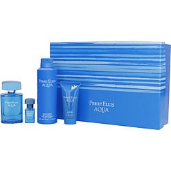 Perry Ellis Gift Set Perry Ellis Aqua By Perry Ellis