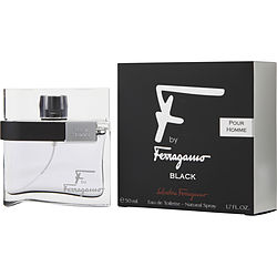 F By Ferragamo Pour Homme Black By Salvatore Ferragamo Edt Spray 1.7 Oz