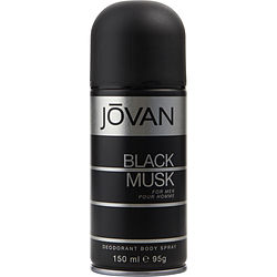 Jovan Black Musk By Jovan Deodorant Body Spray 5 Oz