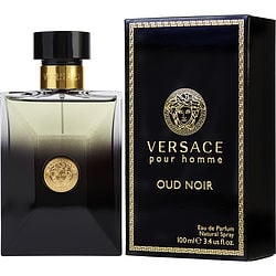 Versace Pour Homme Oud Noir By Gianni Versace Eau De Parfum Spray 3.4 Oz