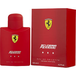 Ferrari Scuderia Red By Ferrari Edt Spray 4.2 Oz