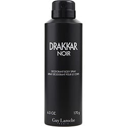 Drakkar Noir By Guy Laroche Deodorant Body Spray 6 Oz