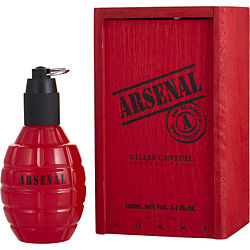 Arsenal Red New By Gilles Cantuel Eau De Parfum Spray 3.4 Oz