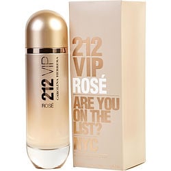 212 Vip Rose By Carolina Herrera Eau De Parfum Spray 4.2 Oz