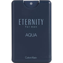 Eternity Aqua By Calvin Klein Edt Travel Spray 0.67 Oz