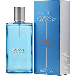 Cool Water Wave By Davidoff Edt Spray 4.2 Oz