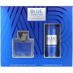 Antonio Banderas Gift Set Blue Seduction By Antonio Banderas