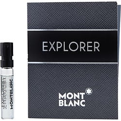 Mont Blanc Explorer By Mont Blanc Eau De Parfum Spray Vial On Card