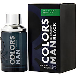 Colors De Benetton Black By Benetton Edt Spray 3.4 Oz