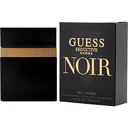 Guess Seductive Homme Noir By Guess Edt Spray 3.4 Oz