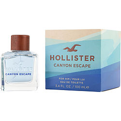 Hollister Canyon Escape By Hollister Edt Spray 3.4 Oz