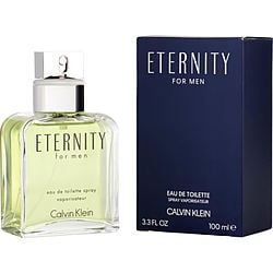 Eternity By Calvin Klein Edt Spray 3.4 Oz (new Packaging)