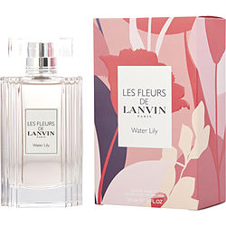 Les Fleurs De Lanvin Water Lily By Lanvin Edt Spray 3 Oz