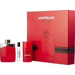 Mont Blanc Gift Set Mont Blanc Legend Red By Mont Blanc