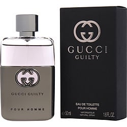 Gucci Guilty Pour Homme By Gucci Edt Spray 1.6 Oz (new Packaging)