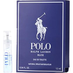 Polo Blue By Ralph Lauren Edt Spray Vial On Card